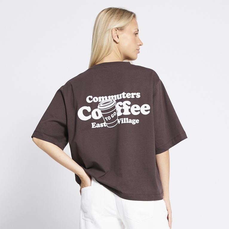 Printed boxy tee "Mimmi"